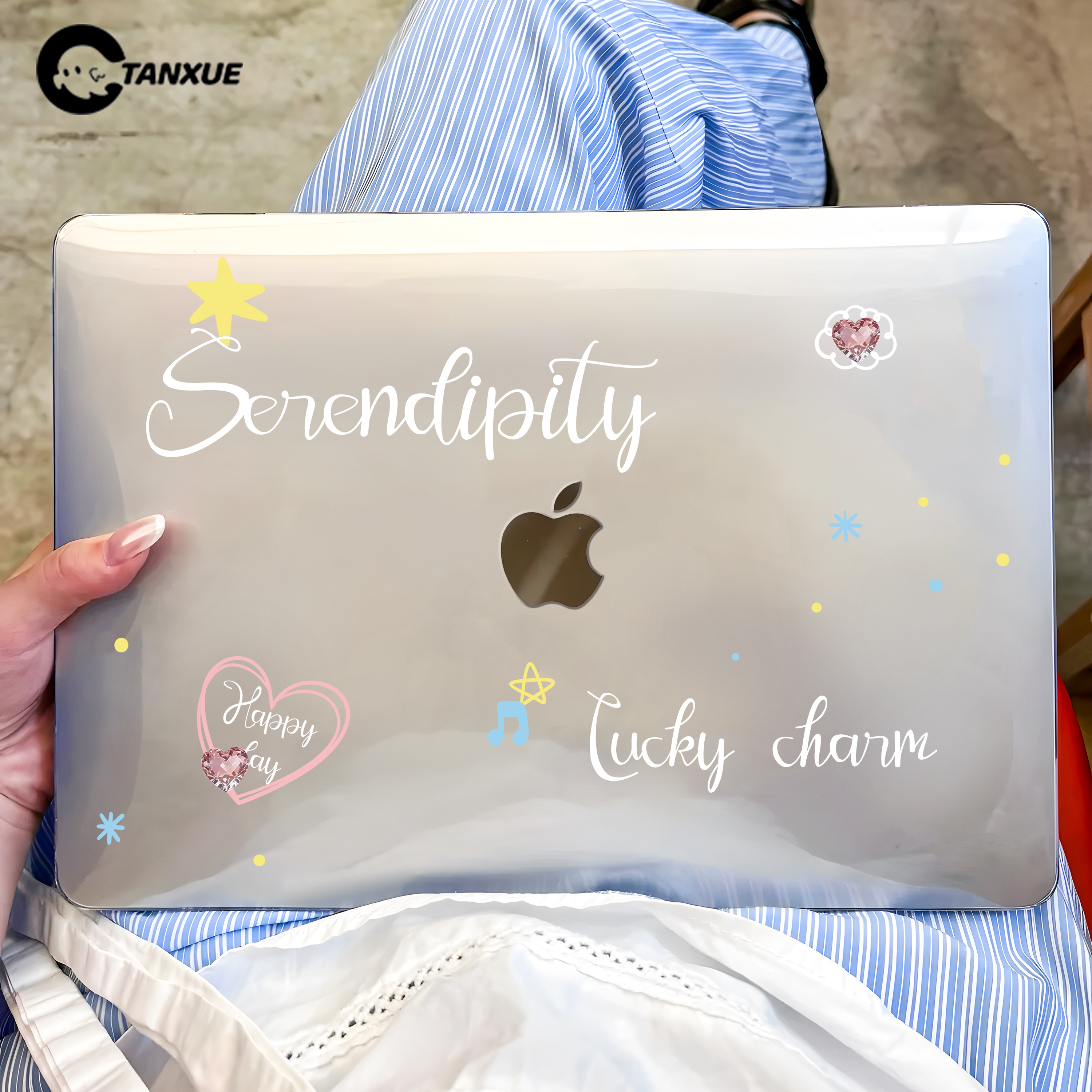 【幸运luck】云感磨砂电脑壳