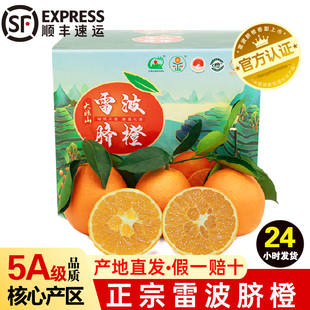 正宗大凉山雷波脐橙新鲜水果现摘整箱10斤礼盒顺丰包邮官方旗舰店