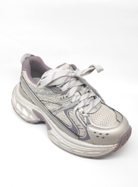 意尔康2025新款百搭女鞋潮流网红轻便厚底增高老爹鞋5682DD26871U