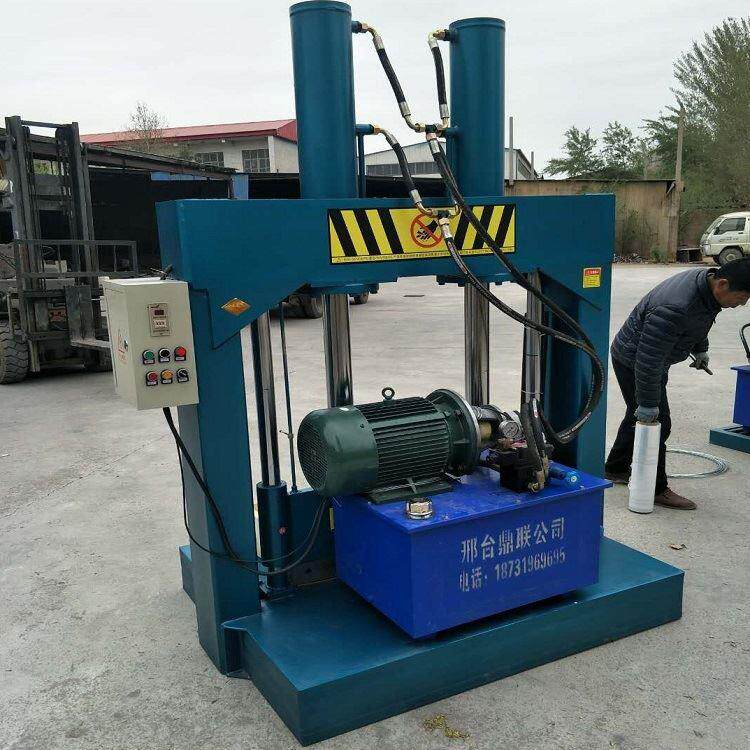 立式液压再生胶切胶机 大棚膜塑料液压铡刀 液压切刀