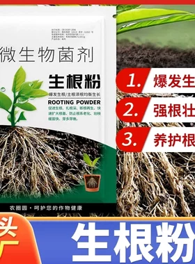 千泰生根粉微生物菌剂盆栽绿植园艺植物花卉通用壮根花肥叶面肥料
