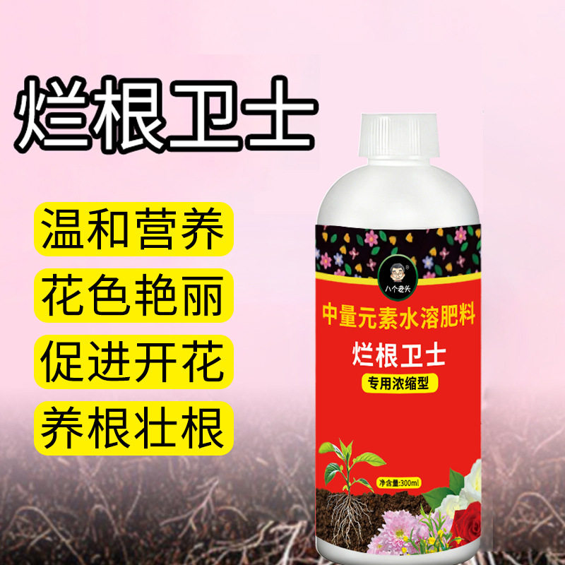 八个老头烂根卫士急救宝通用型氨基酸水溶肥绿植花卉多肉防治植物