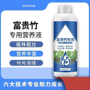 怡家彤乐富贵竹专用营养液园艺肥料水培绿植烂根生根黄叶掉叶