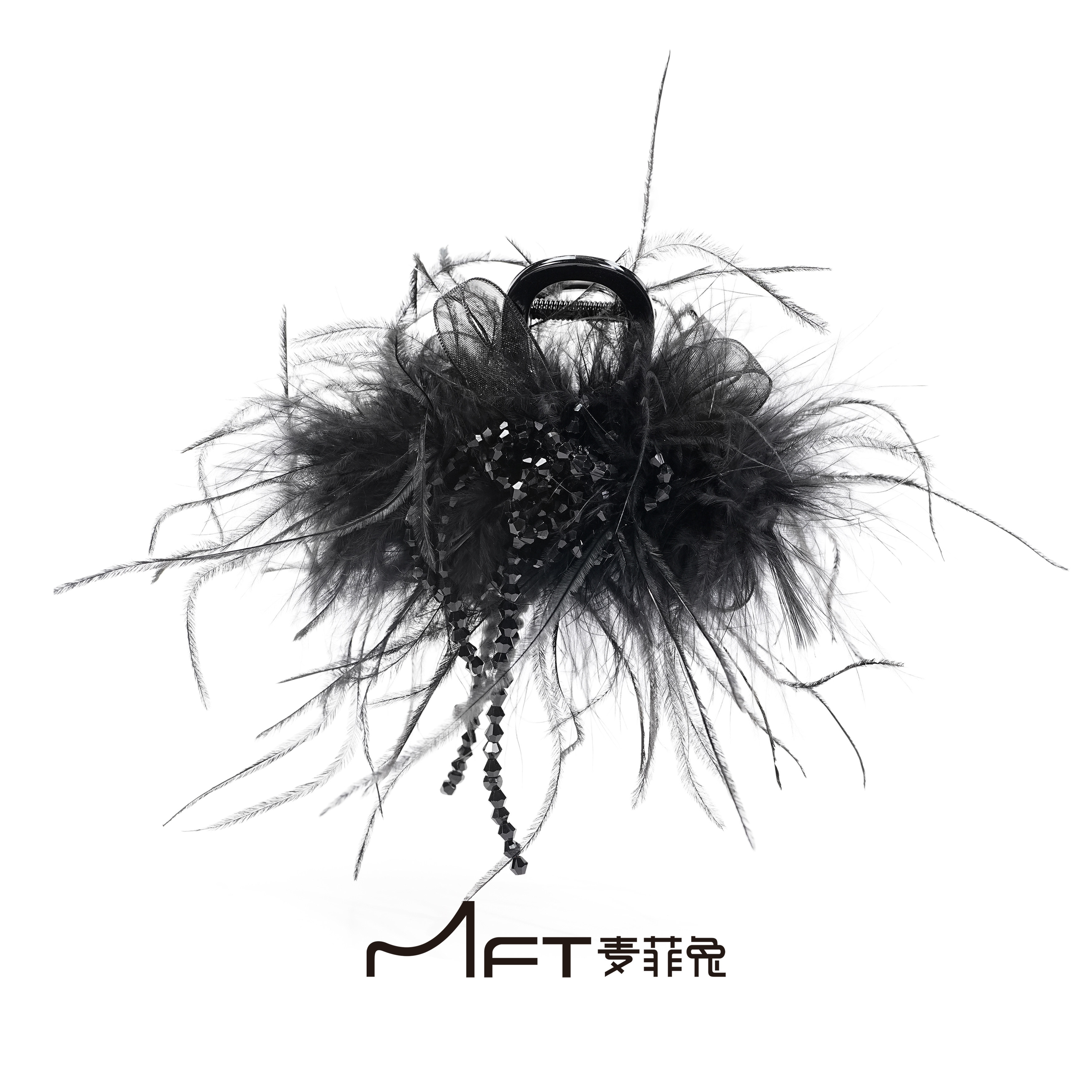 羽霏抓夹高级感后脑勺显发量毛毛发卡鲨鱼夹发夹高端发饰2025新款,饰品/流行首饰/时尚饰品新,发饰,淘宝优惠券,粉丝福利购,淘宝优惠卷