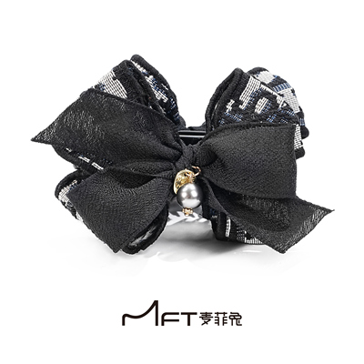 韩版小众设计小香风懒人丸子头