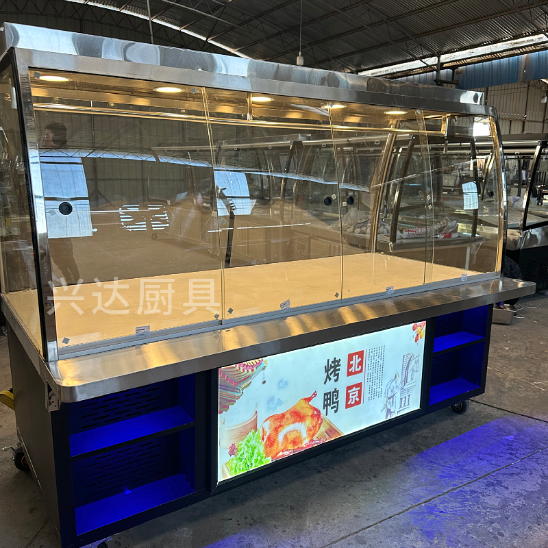 定做挂鸭柜熟食凉菜保鲜柜冷冻柜