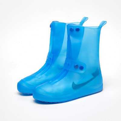 雨鞋中筒水鞋高筒男下雨靴雨鞋套防滑加厚耐磨儿童透明女成人水靴