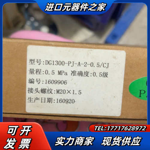 广州森纳士压力变送器DG1300-PJ-A-2-0.5/C,议价