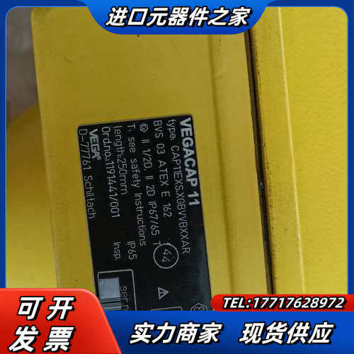 全新德国VEGA雷达液位计CAP11EXS.XGBVVBXX议价