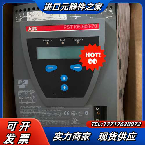PST105-600-70 原装软启动器 1SFA89议价