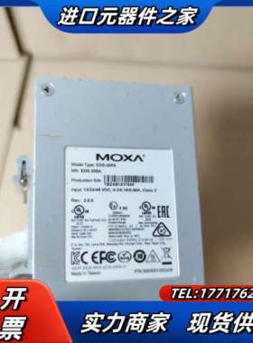 MOXA摩莎交换机，EDS-208A，实拍，议价
