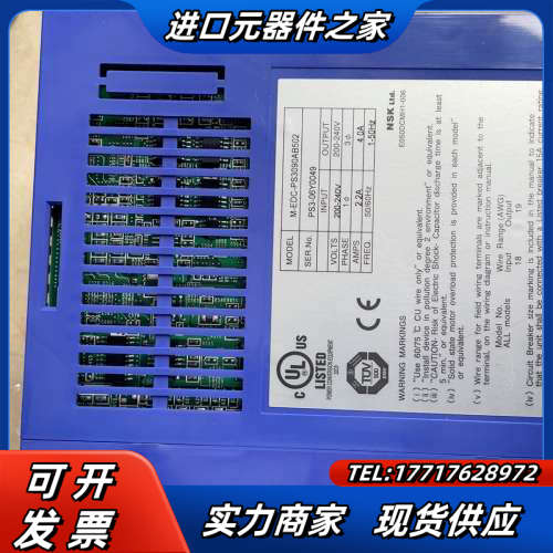 NSK伺服驱动器M-EDC-PS3090502 议价