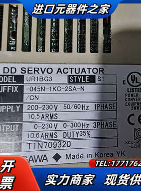 横河伺服驱动器UR1AG3-050N-6KD-1TB-N，请议价