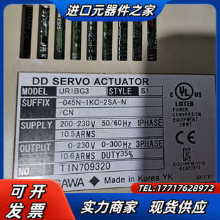 横河伺服驱动器UR1AG3 1TB 6KD 请议价 050N