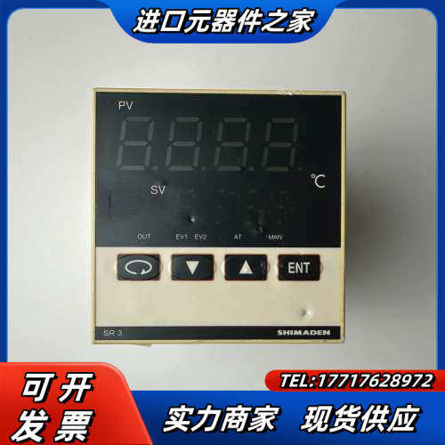 岛电SHIMADEN温控器SR3-8P-1C温控表温控表，二议价
