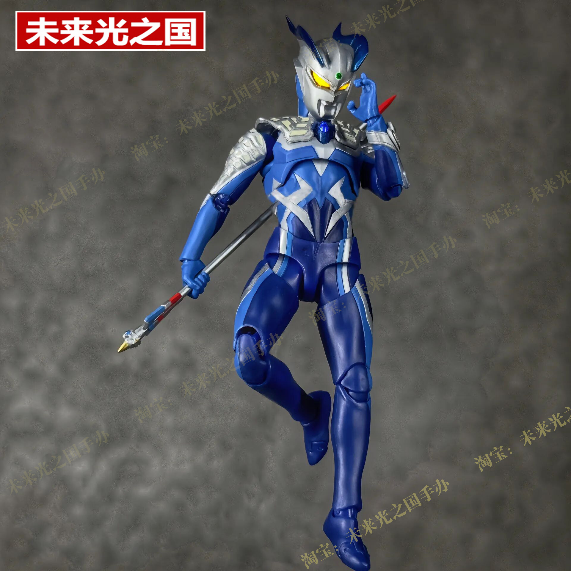 SHF 강한 코로나 루나 기적 형태 토끼 울트라맨 제로 슈퍼 이동식 어린이 장난감 인형 그림