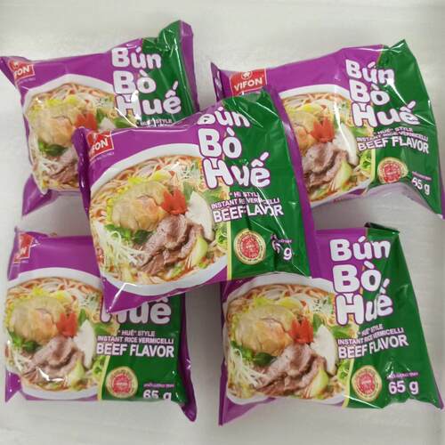 越南VIFON米线65g Bun Bo Hue牛肉味檬粉速泡免煮米线粉5袋起包邮