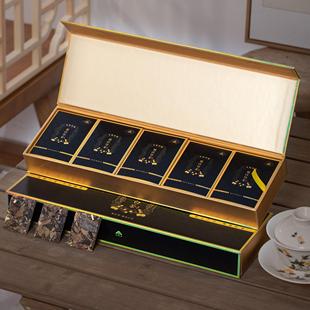 棠谦陈皮白茶黑金版高端款新会老陈皮福鼎贡眉白茶佳节送礼礼盒装