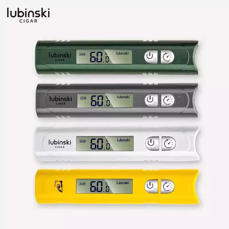 LUBINSKI鲁宾斯基测湿仪雪茄测量仪器插入式温湿度计便携小巧新品
