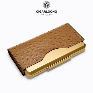 CIGARLOONG茄龙雪茄盒保湿轻薄便携旅行多款雪松木CLA-23CX（1）