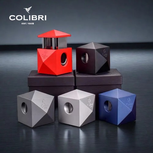 正品COLIBRI科乐比雪茄剪多功能断头台式雪茄刀多口径V平口雪茄钳