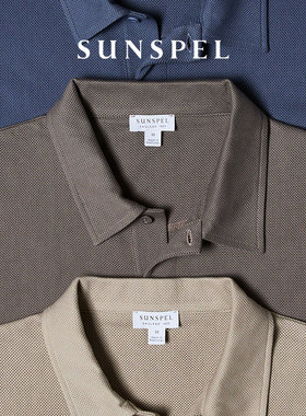 【邦德同款】SUNSPEL男士经典Supima棉Riviera Polo衫 Q75面料