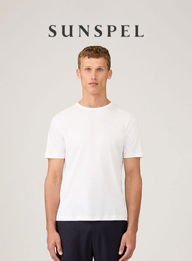【海岛棉系列】SUNSPEL男士秋冬Sea Island海岛棉圆领短袖T恤打底
