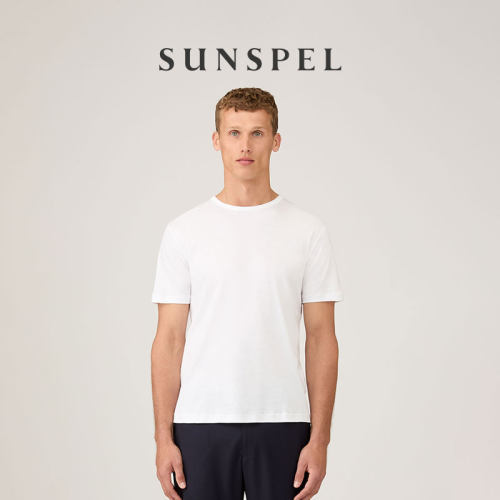 SUNSPEL经典男士海岛棉T恤秋冬