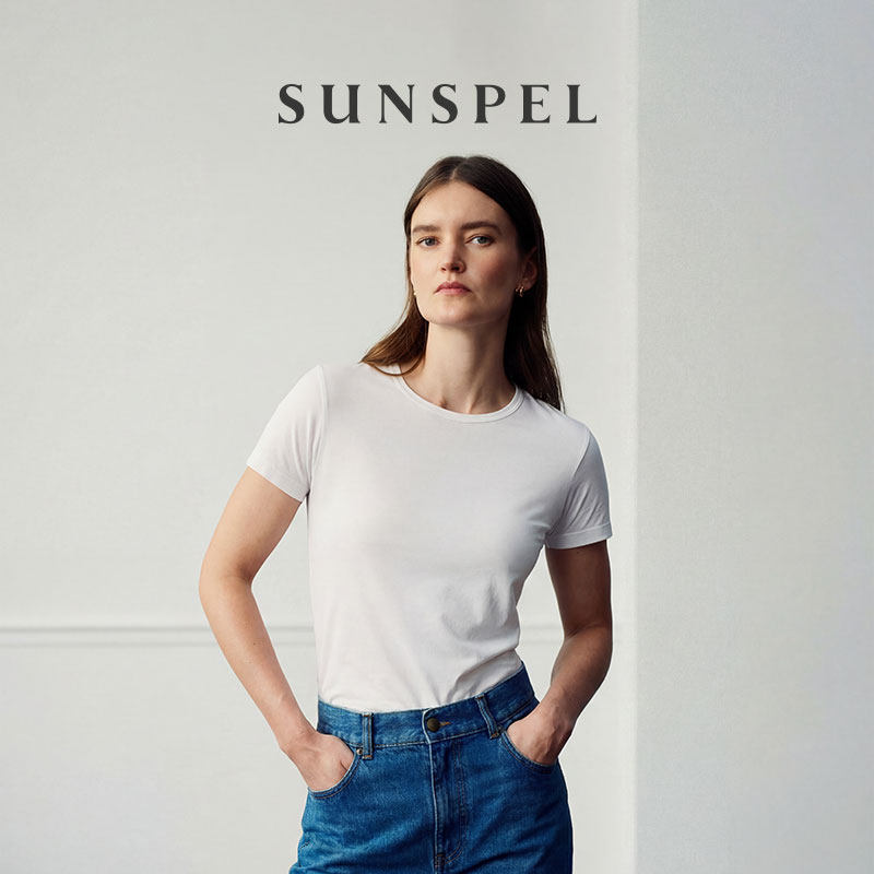 【经典T恤】SUNSPEL女士Supima匹马棉经典T恤英国产 Light weight