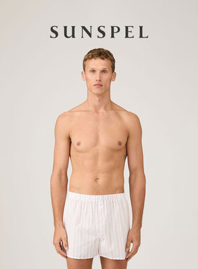 SUNSPEL男士四季经典款Boxer中高腰全棉四角内裤