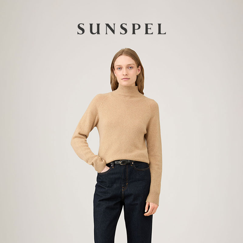 SUNSPEL女士羊羔毛毛衣秋冬
