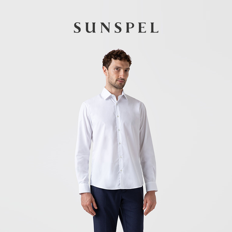 SUNSPEL男士海岛棉衬衫早秋