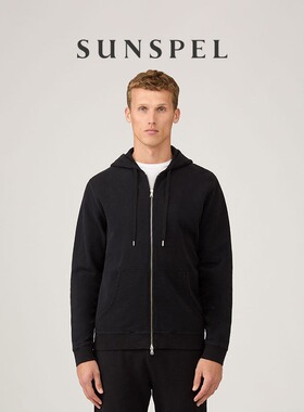 SUNSPEL男士秋冬全棉连帽拉链运动休闲卫衣 LOOPBACK卫衣