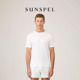 Island海岛棉圆领打底T恤 早春Sea 早春新品 SUNSPEL男士