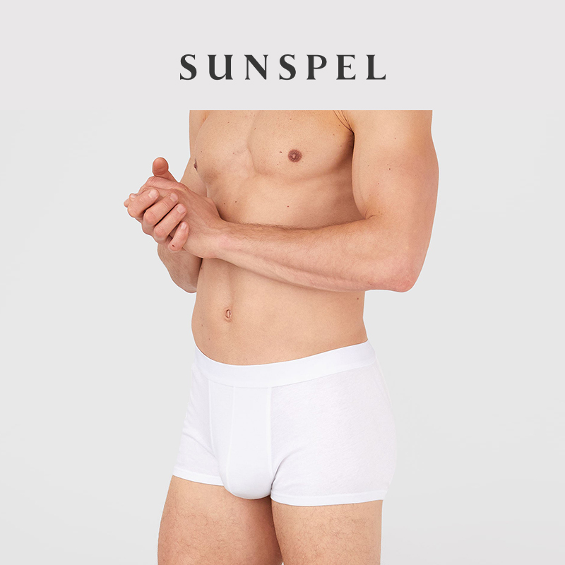 SUNSPEL男士海岛棉平角内裤早秋