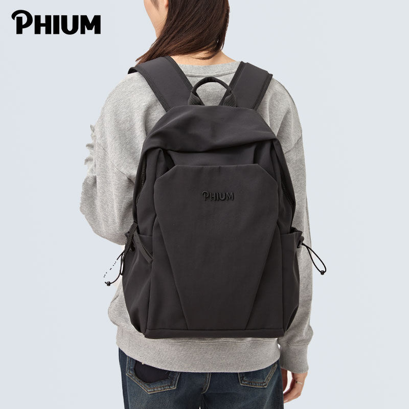 PHIUM® 轻便大容量双肩包女高中生大学生书包男爬山登山旅游背包