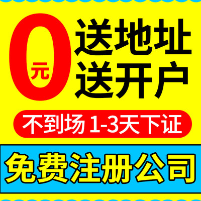 广州佛山香港美国英国公司注册营业执照办理北京上海海南企业开户