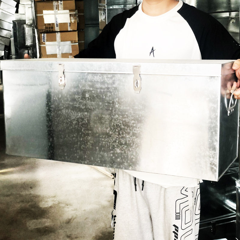 大型铁箱工具箱卡车不锈钢周转箱后斗铁大型外部叉车定做工业级