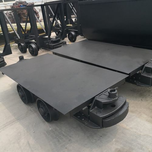 MPC30-9矿用平板车 矿井下巷道轨道运输侧翻式矿车 多型号材料车