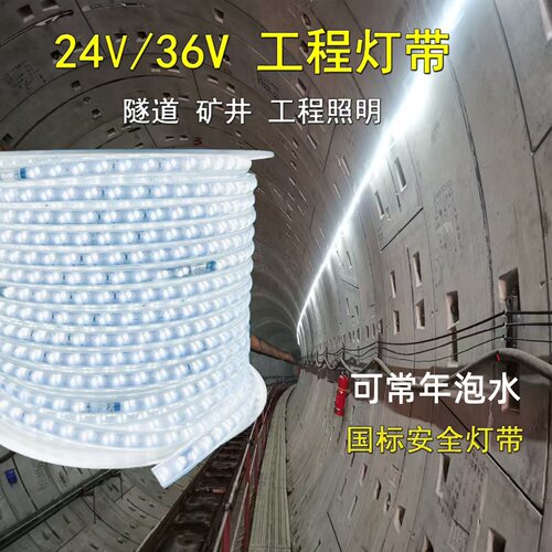 24V/36V防水工程隧道LED灯带