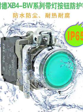带灯按钮开关XB4-BW35B5(ZB4-BW0B55+ZB4-BW353)24V黄色