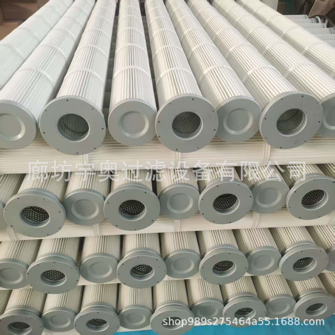 除尘滤芯160*2000 2.4米 2米覆膜滤芯花板孔160/162/165钢厂滤筒