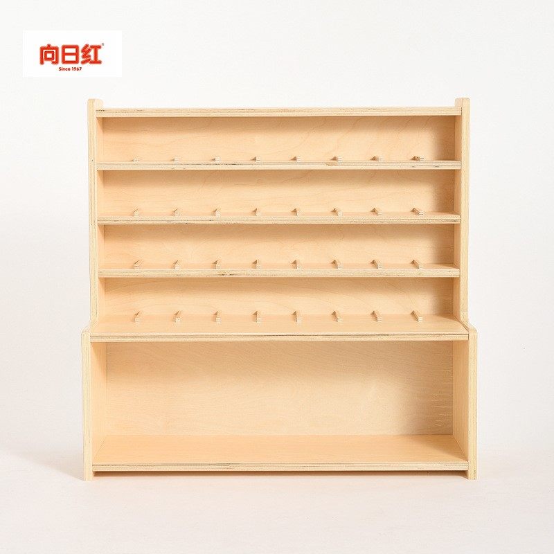 幼儿园实木口杯架保温桶架儿童毛巾口杯一体柜木质水杯柜架茶桶架