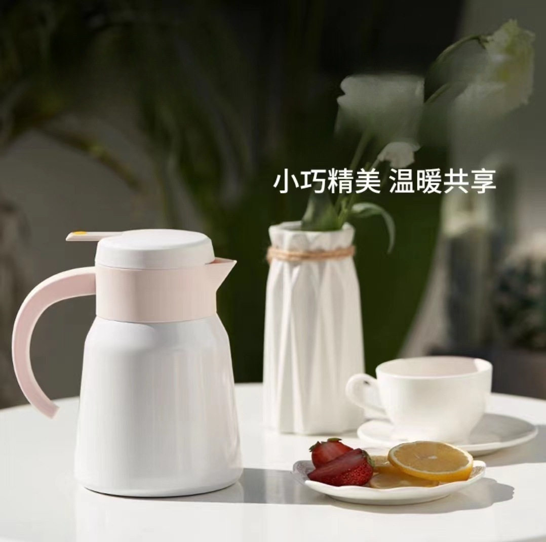 不锈钢保温壶 家用暖水壶迷你咖啡壶 简约便携热水焖烧壶