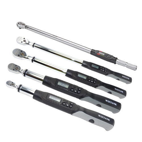 数显扭力扳手WE6-500BN台湾WIZTANK电子扭矩扳手25-500Nm扭力计