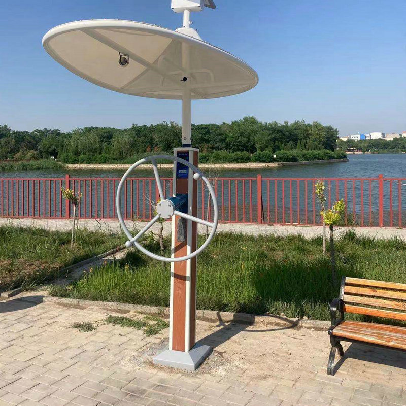 小区广场户外智能健身器材太极揉推器大转轮蹬力扭腰老年室外器批