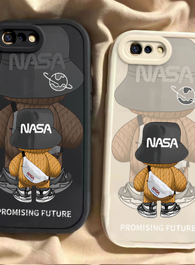 背影潮熊oppor11手机壳r11splus男女新款硅胶软壳r11plus全包镜头r11s防摔套潮款