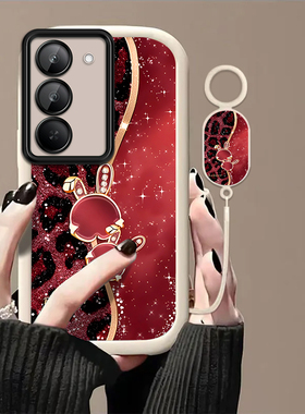 豹纹兔适用红米Note15R手机壳红米Note14/13/12pro+新款12/11r高级note10/9全包5g防摔11se软壳turbo3/4Pro