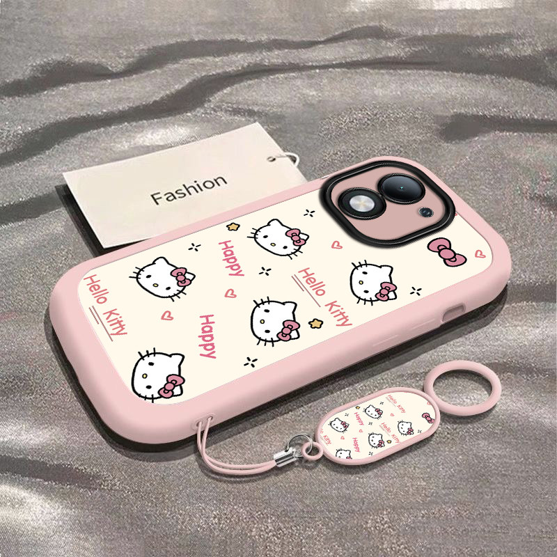 可爱猫咪适用荣耀X70i手机壳新款ABR-AN00防摔镜头全包男女带挂绳硅胶软壳创意保护套高级感时尚个性小众情侣