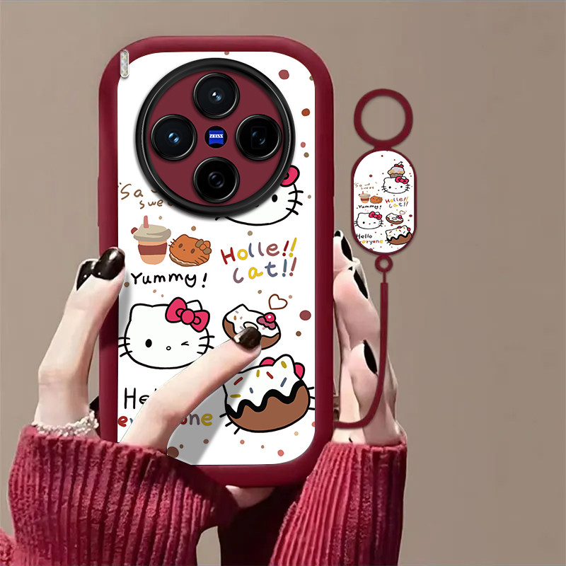 适用vivoX300Pro手机壳vivox200/x100ultra新款x90s/x80pro+高级x50全包x30防摔x27软x60蛋糕kt猫x70t套xNote